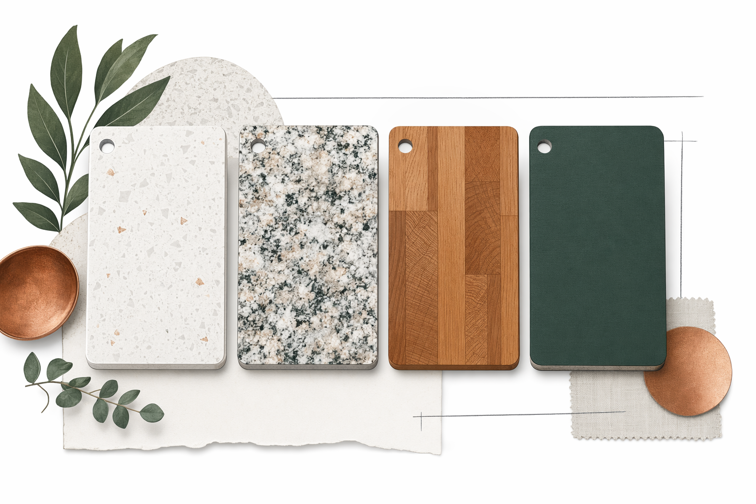 Illustration for Countertops & surfaces